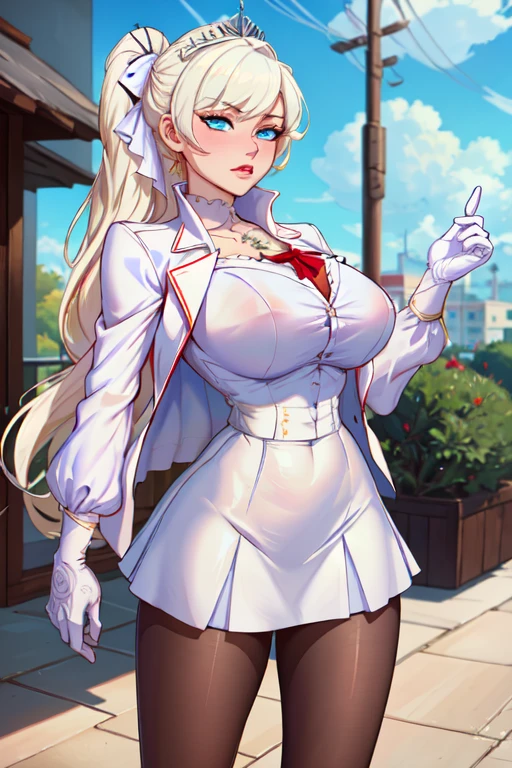 yamanaka ino, hair light, Beautiful eyes, 独奏, closed mouth, décolleté, white  shirt, Short leggings, Sitting on a throne, wide thighs, spread her legs, Average Breasts, tmasterpiece, Erotica, groin, the sweat, lust, Excited, sperm, Sperm on the chest, a lot of sperm