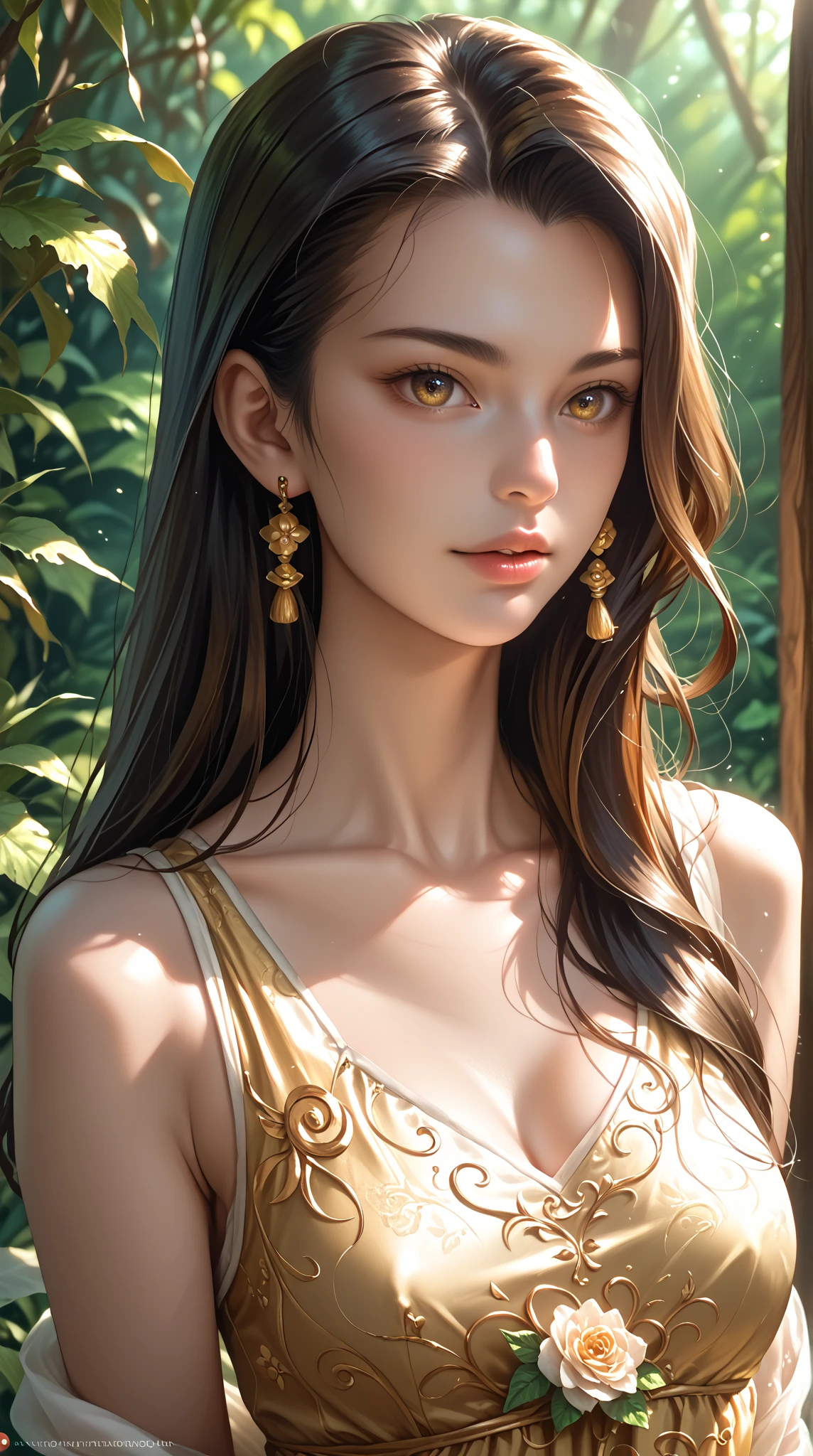 PerfectNwsjMajic,(masterpiece, top quality, best quality, official art, beautiful and aesthetic:1.2), (1girl), extreme detailed,colorful,highest detailed, official art, unity 8k wallpaper, ultra detailed, beautiful and aesthetic, beautiful, masterpiece, best quality, (zentangle, mandala, tangle, entangle) ,holy light,gold foil,gold leaf art,glitter drawing, two skinny girls topless, kissing each other, flat chest, small tits, small breasts, nipple slip