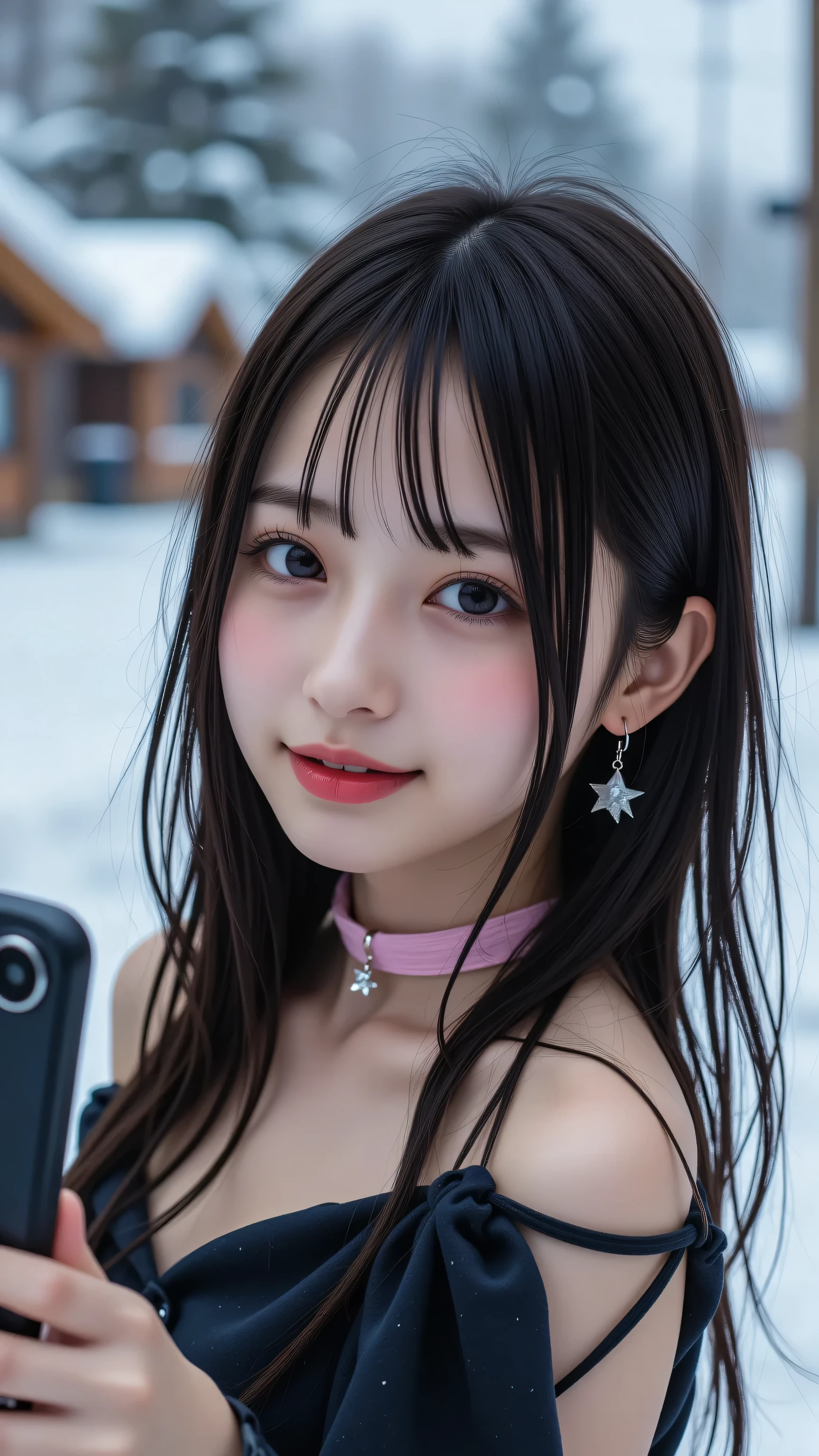 (8k、Highest quality、Ultra-high resolution、masterpiece:1.2)、(Photorealistic:1.4)、(Detailed Skin:1.3)、(Bokeh Depth of Field)、1 girl、(Urzan-6500:1.0)、(Style: 0.8)、Portrait of a cute teenage girl aged 15、Beautiful 15 year old Japanese girl、Teen、(Detail Eye) 、Laughter、(Amusement park at night、Lighting、illumination)、Stayed、happiness、Lots of balloons、Ferris wheel、Merry-go-round、roller coaster、精巧なCG 8k壁紙、Dynamic Angle、Beautiful lighting、Professional Lighting、(Sharp focus)、(naked:1.5)