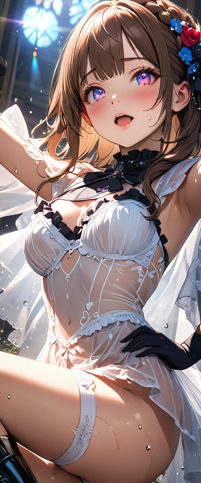 Browsing Caution,14 years old,Megumin,One girl,alone,chest,blush,bangs,Brown Hair,Black Hair,Red eyes,Have, belly button,heart,noodles, 拉noodles,Panty Lift,pussy,Pulling up her panties to show her pussy,peeing in the panties,Dirty panties,defecate,((incontinence)),((Frilled Panties)),I want to pee,Peep,Pussy juice,Open Wide Anus,(((Panty stains,Earth on thighs,peeing through panties))),