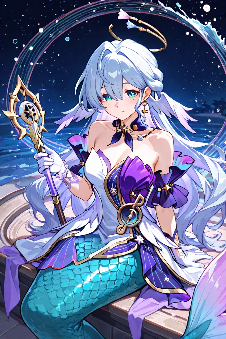 wizard female using magic concept art fantasy