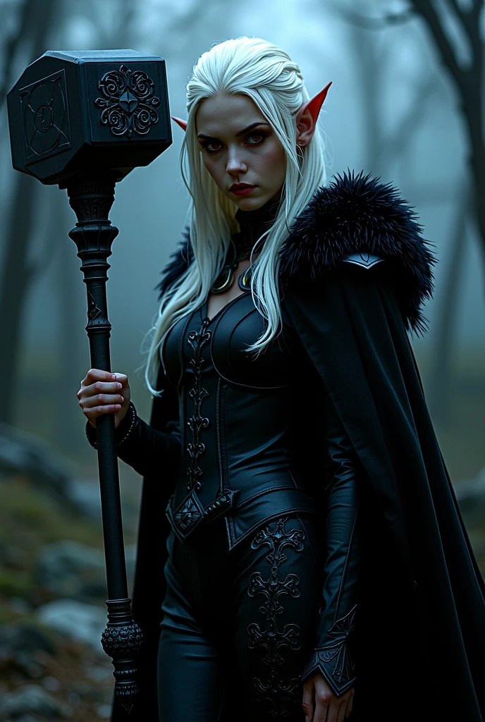 (Award-winning masterpiece:1.5), (incredible detail), (hyper realistic:1.4), (whole body:1.7), (wild warrior with a shield and club), (defending against an attack), (detailed defense pose), (dramatic lighting), (intricate details:1.1), female sexy vampire|albino, pale porcelain skin, sexy vintage black dress, smile, shallow depth of field, grin|creepy, nightfall, detailed face, night, wide hips, narrow waist, portrait of woman standing, detailed eyes, portrait of woman standing, 8k RAW photo, highest quality, looking at the viewer, best shadow, intricate details, long hair, bright eyes, forest, grave, gothic, goth detailed, highres, high quality, high saturation