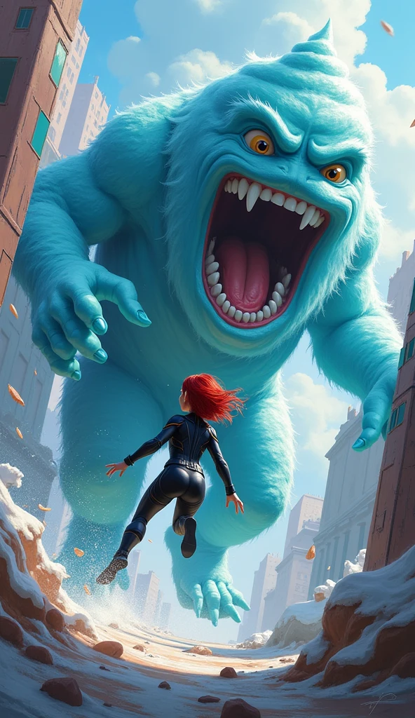 Monster Woman horror nightmear pixar animated
