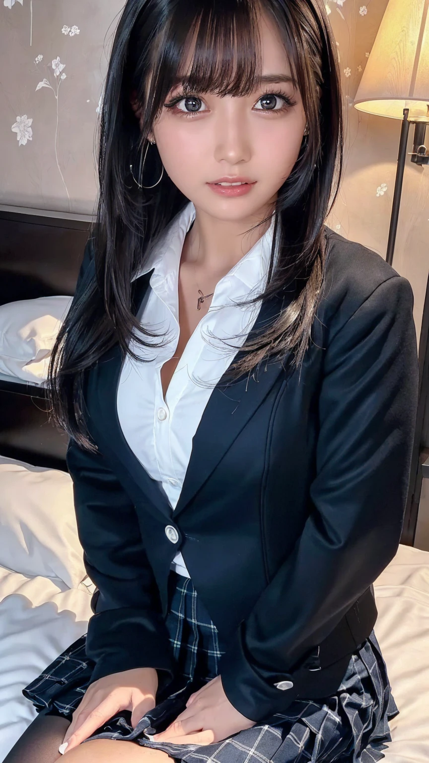 An adorable Indonesian lady, hot office woman, long legs, thick thighs, black short hair, (braless), plump body, puffed breasts, ((formal unbotton white office suit)), (formal short skirt)), high heels, stilettos, ample cleavage, partially nude, detailed eyes, detailed face, front view, (at the office, dynamic angle, dynamic lighting). Seductive look, sexy pose,l, high detailed body. high detailed hands, high detailed face, teasing pose, high detailed legs, a playboy model, nsfw