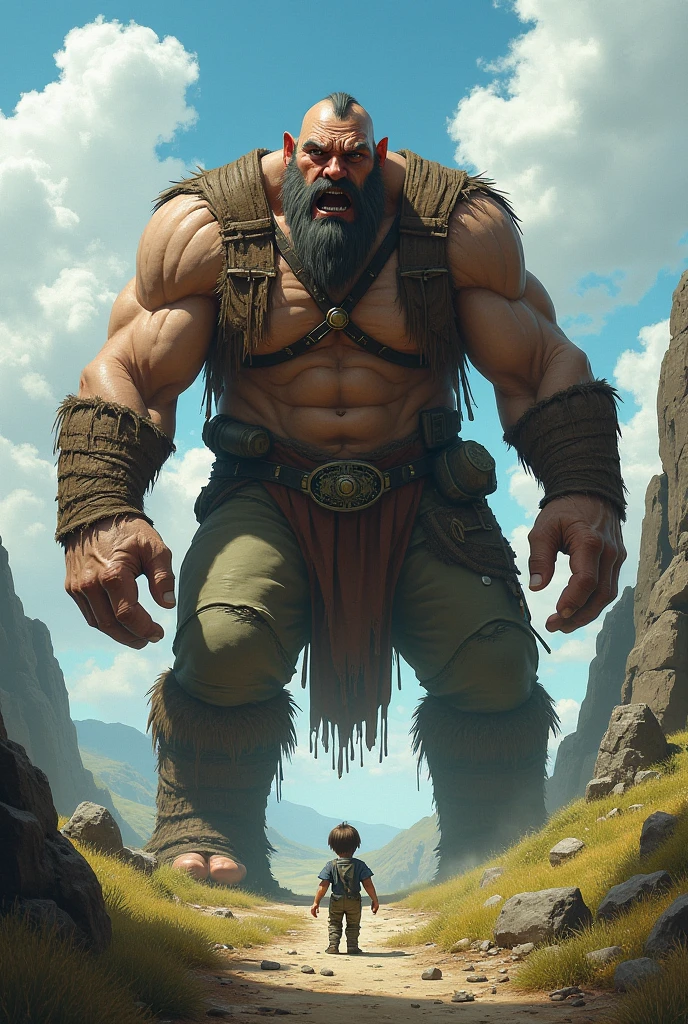 Un vikingo jugando voleibol y está rematando el balón