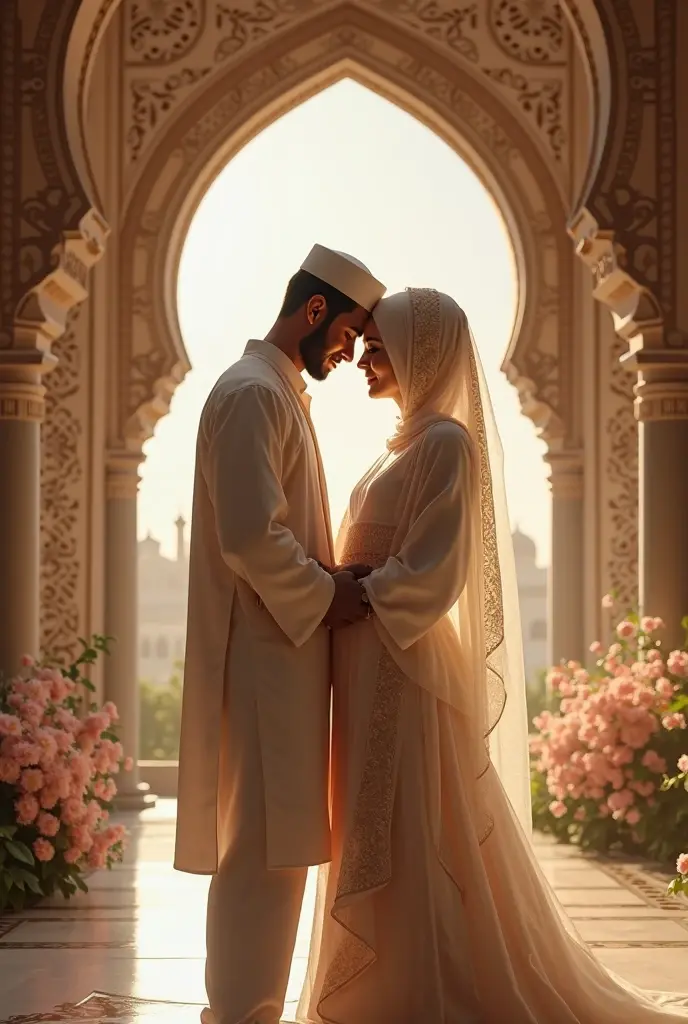 Muslim couple in india