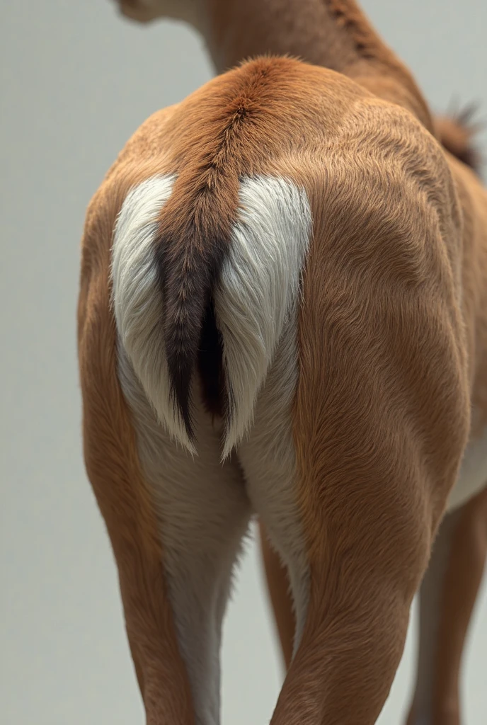 a close up of a furry costume with claws on its butt, furry tail, furries wearing tails, bunny tail,dramatic cinematic detailed fur, detailed digital art, best quality, 4k, masterpiece:1.2, ultra-detailed, realistic, vivid colors, dark and moody lighting, The image of the highest quality, ensuring every detail showcased perfectly. It in 4k resolution, allowing viewers to immerse themselves in the richness of the colors and intricate details. The realistic rendering. under the spotlight, reflecting, high-resolution image, realistic rendering, dark background, and rim light