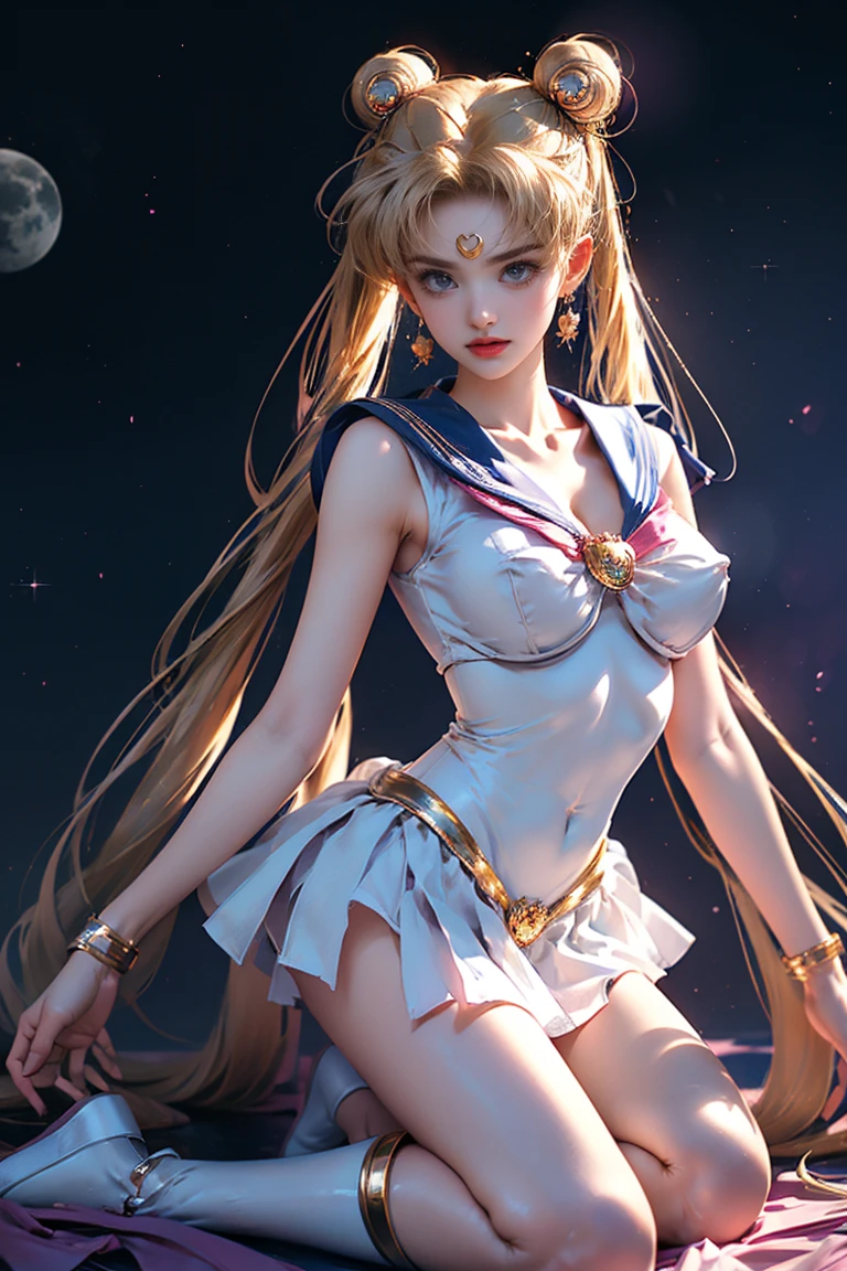 Sailor Moon, an anime made by Japan, upper body portrait