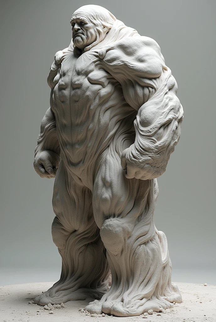 a lizardman, erected, real palpable skin feeling image not plastic, Big Stomach, strong and fleshy upper body, ultra detailed, put human in the picture, size comparison with human