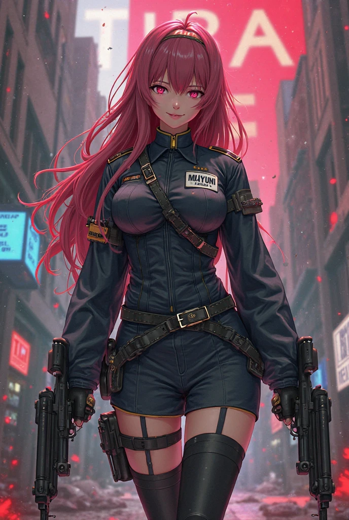 a female cyborg,Nsfw,erotic posing,doujin,hentai,inspired by takashi murakami,kawaii,stylish,pussy,busty, pubic hair,glamour,pop color tone,psychedelic costume,armored,A Cyberpunk dystopian girl,fantasic dystopia,dystopian scape,bladerunner,ghost in the shell,photorealistic,psychedelic colourful tone,posing,armed,guns,weapons,masterpiece,ultimate detailed,8k,detailed background,photorealistic,ultra high resolution,masterpiece