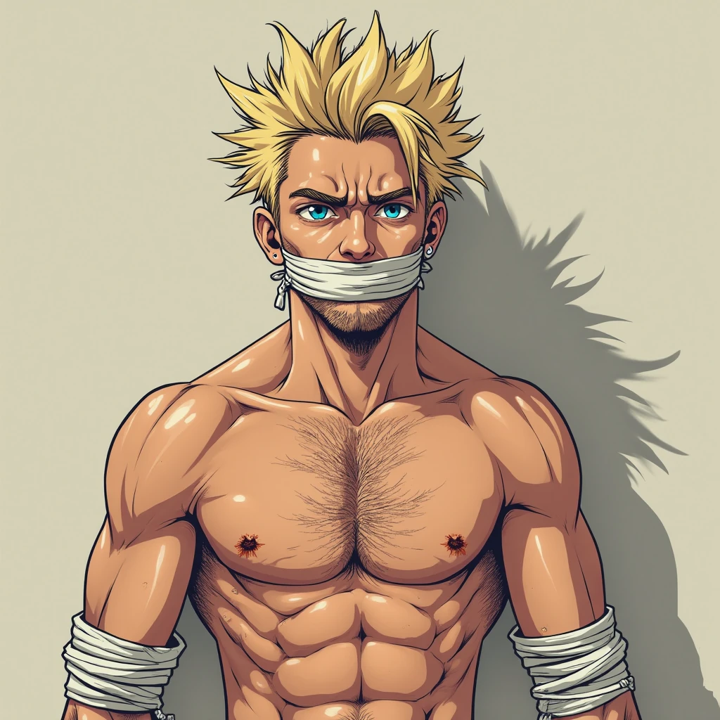 Bakugou Katsuki naked embarrassing