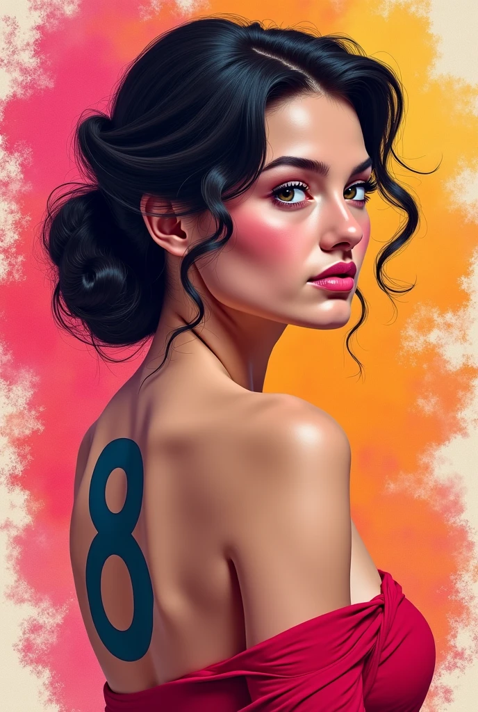 style FANTASTIC::Marc Silvestri ::5.0 COMIX illustration style, Fantastic Paintings--quality ,illustration style, DETAILED ,TATOON STYLE , Adriana Lima ,beautiful woman with long straight haiR ULTRA DETAILED, (beautiful and clear background:1.2), (extremely detailed CG, ultra-detailed, best shadow:1.1), ((depth of field)), ((watercolor)), large breasts(with jeans and a white t-shirt or dress:1.3), bare shoulders, flowers and petals, beautiful concept illustration , (white background:0.5), (illustration :1.1), (extremely fine and beautiful:1.1), (perfect details:1.1) varied multi etc. --v 6 --s 1000 --c 20 --q 20 --chaos 100