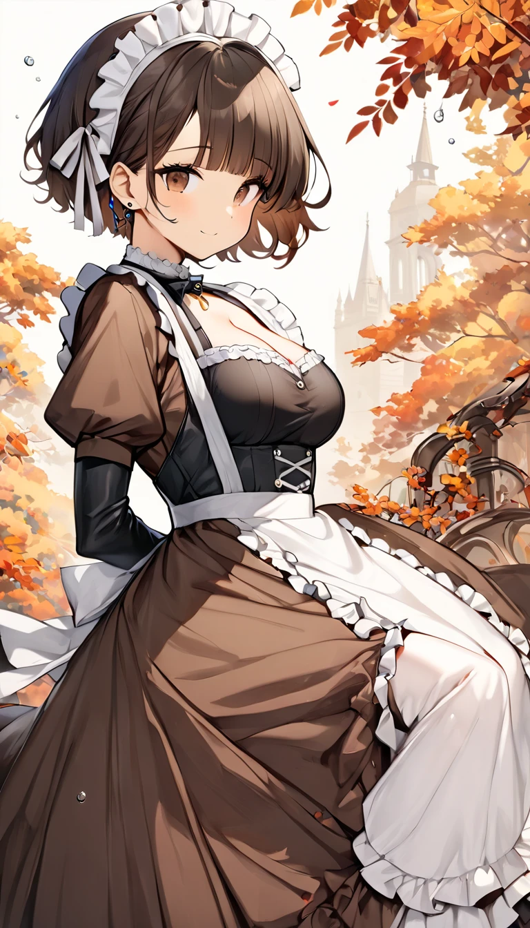 Steampunk, a lovely woman (elegant dress breasts over exposed, SFW) and her (pug themed steam powered servant) pilot a (hot air steamship) draped with flowers and hearts