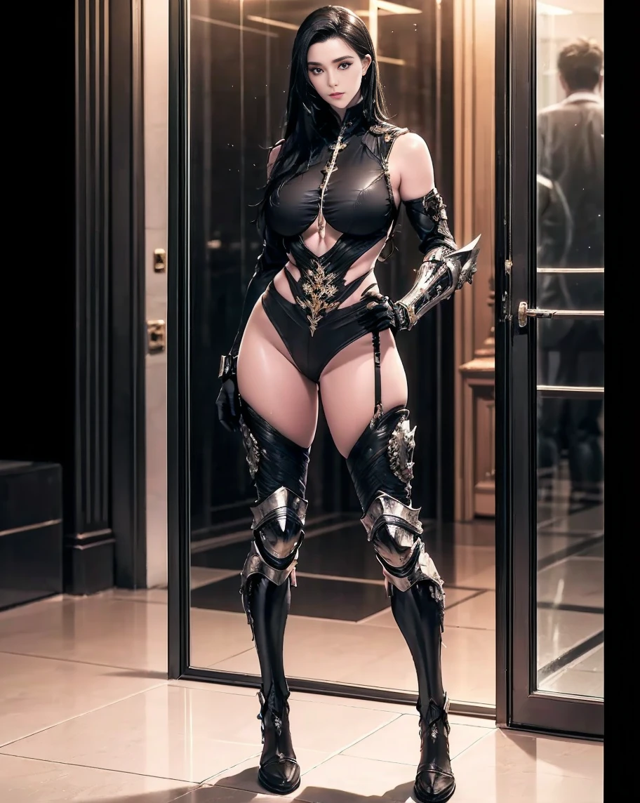 (Hyperrealistic: 1.3), athletic European goth woman, white woman, full body, (biomechanical:1.3), cables, implants, wet exposed skin, exposed abs, masterpiece, (dark: 1.3), darkness, low light, night, cinematic lighting, fil noir, highest quality, sexy woman, (hight teck cyborg:1.2), (enormous perky detailed breasts), feminine, symmetrical, highly detailed, gigapixel, fit, (sharp body), detailed body, on focus, gorgeous face, (black eye makeup), (black lipstick), tattoos, (black hair in dreadlocks), (Simon Bisley), (2000 a.d.), (ABC warriors), (Joe pineapples), ridged, grim, grimdark.