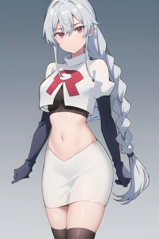 (an adult tensei shitara slime anime character) Rimuru Tempest, with prominent and piercing eyes of a (((scarlet red))), which exude an aura of cold determination and a sharp intelligence, (hair is light heavenly blue), flowing and smooth, neutral beak, cold gaze, reflecting an unshakable personality and an indomitable spirit, The white hood that covers the character's head adds a touch of mystery and nobility, complementing his enigmatic and powerful presence, complete character, {{{ setting in the forest}}}, white skin, highly detailed scenery,
