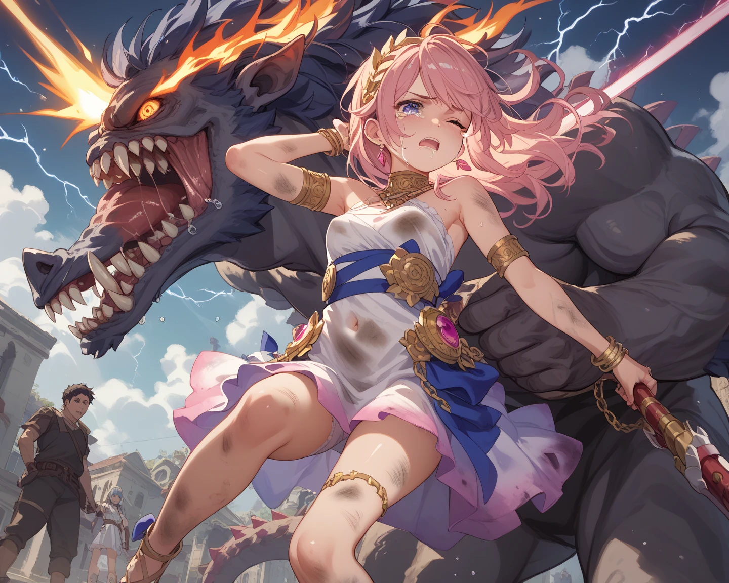 ((crying, scared, panic)), cute