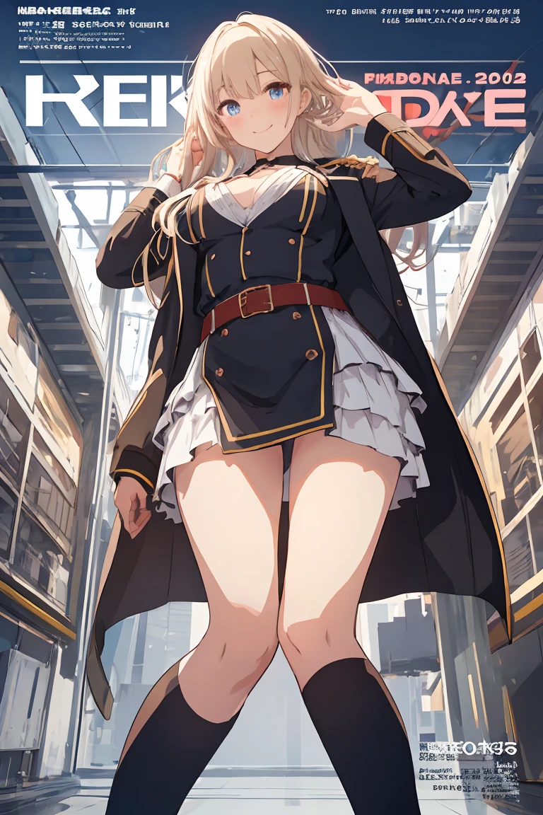 ((masterpiece, Highest quality)), Detailed face, Character Sheet, peeing, squatting, ((((Emphasizes sexy crotch:1.35)))、((((Spread your legs wide、Touching the thigh、Lots of pubic hair revealing the crotch、large pointy breasts)))), Embarrassing, blush,Yellow pee, (sweating:1.4),nude, Peeing