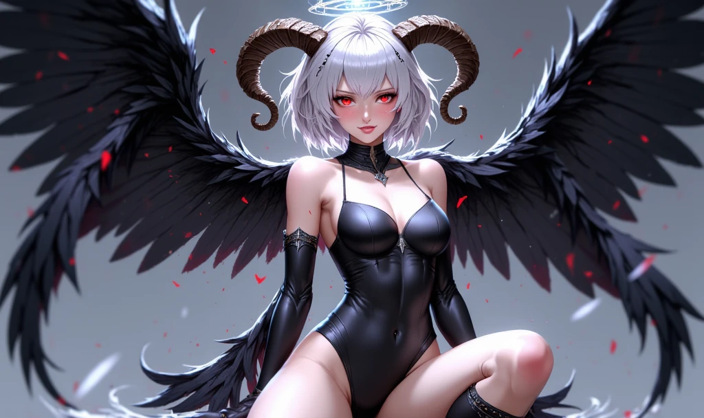 monstrous, Beautiful, Masterpiece, Best quality, perfect lighting, NSFW, monster smile with crooked fangs, mask covering eyes, Very skinny, disproportionately long arms, head of a vulture, scruffy dirty feathers, A sinister aura, something, chained, deity, cultist clothing, full body