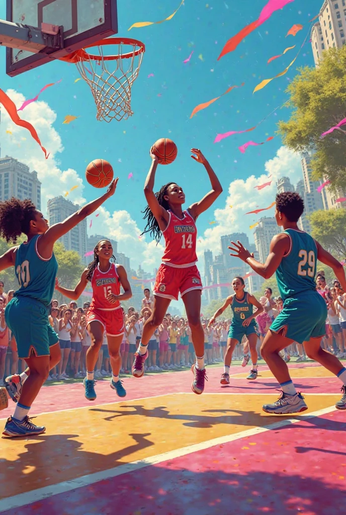 there are many people that are posing for a picture together, award winning sports photography, athletic fashion photography, Album art, crowd cheering, music video, everyone having fun, portrait shooting, cheering crowd, photo taken at night, unsplash contest winning photo, is playing happily, sport photography, absolutely outstanding image, Super high resolution, volley court background, cinematic lighting at night