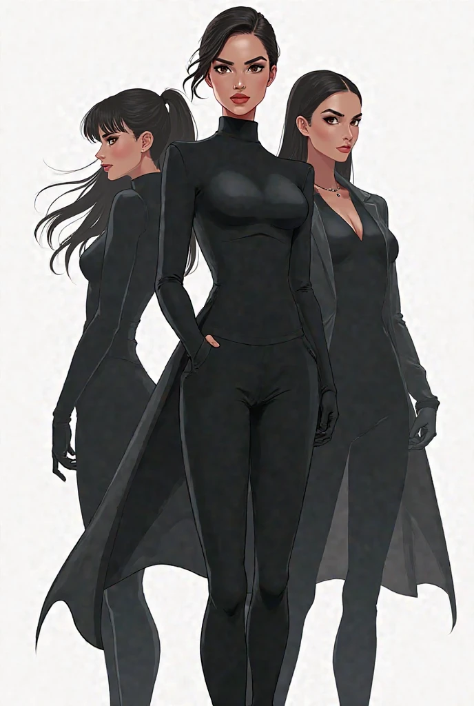 nmasterpiece,Different angles of the same woman,A wonderful storyboard display of comic characters,4K anime,(animel:1.2),Anime drawing of a female martial artist in a bikini and robes,Mysterious oriental atmosphere,tall,Plump breasts,Slim and well-proportioned waist and abdomen,Slender legs,Perfect body,Realistic action,Full of dramatic expressions,Wear boots,Combat posture study,a whole body,Dress,Image of a female boxer,Martial arts anime style,colored sketch,Sketch art style,anime artsyle,digital anime,The ultra-great resolution,Realistic scale SFW,Place your hands in her body position!,Full body combat stance,fighting action,Gesture painting,Fine sketching,Full Body Portraits,,animepainting