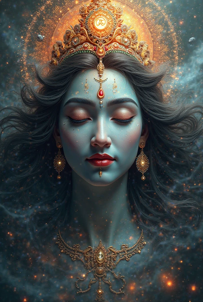 Aadha Mahadev aadha Mata Parvati ka Roop full photo