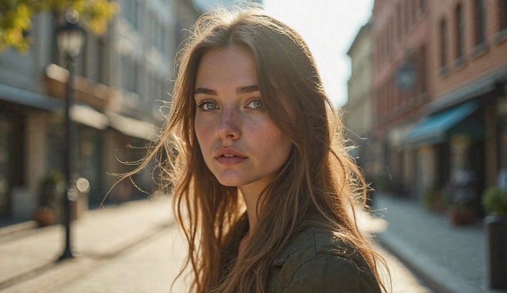 <lora:KristaKass:1>, full color portrait of a young woman, waiting for a bus in moscow, natural light, epic character composition,by Janice Sung, alessio albi, Diego Fernandez, Alexis Franklin, Daniela Uhlig, Jana Schirmer, sharp focus, subsurface scattering, f2, 35mm, film grain
