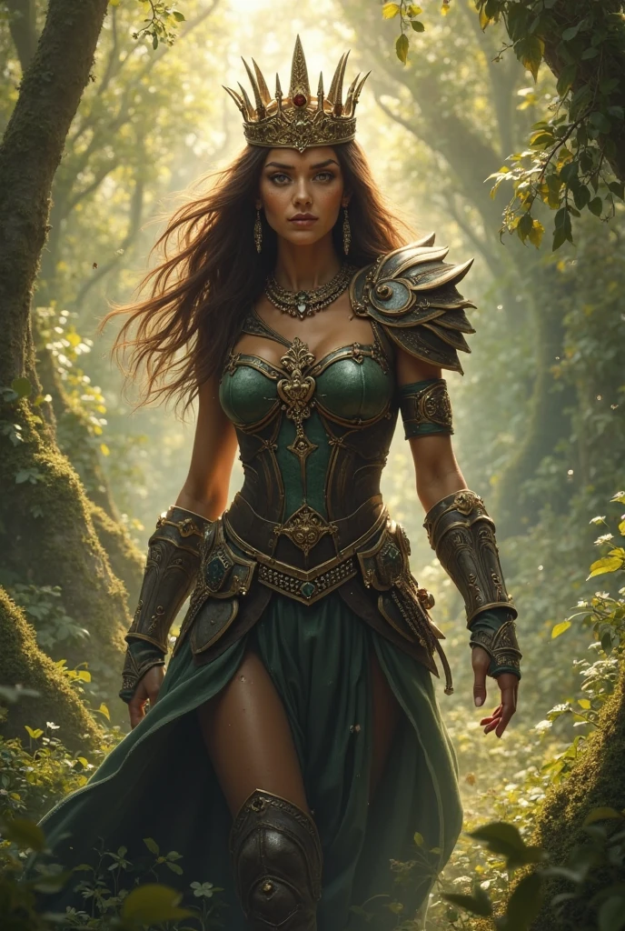 Anthropomorphic feminine hyppogrif enchantress. Official Art – An Award-Winning Digital Masterpiece In 4K Ultra HD, Extreme Detail And Intricate Realism. Symmetrical Face. This Concept Art Brought To Life By The Hands Of Artists Like Wlop & Artgerm In A Stunning 2D Vector Illustration. Background Is A Panoramic Vista.