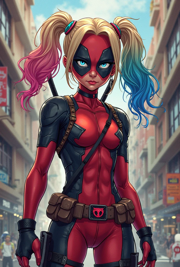 Blusa interclasse com gwenpool