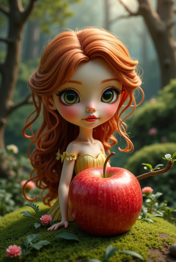 There is one with a ponytail，Little girl with orange in her hair, lovely digital painting, adorable digital art, Cute detailed digital art, Realistic cute girl painting, Cute cartoon character, Kawaii realistic portrait, Cute cartoon, Young and cute face, cute portrait, Cartoon Cute, digital cartoon painting art, cute kawaii girls, cute character, portrait cute-fine-face, adorable expression