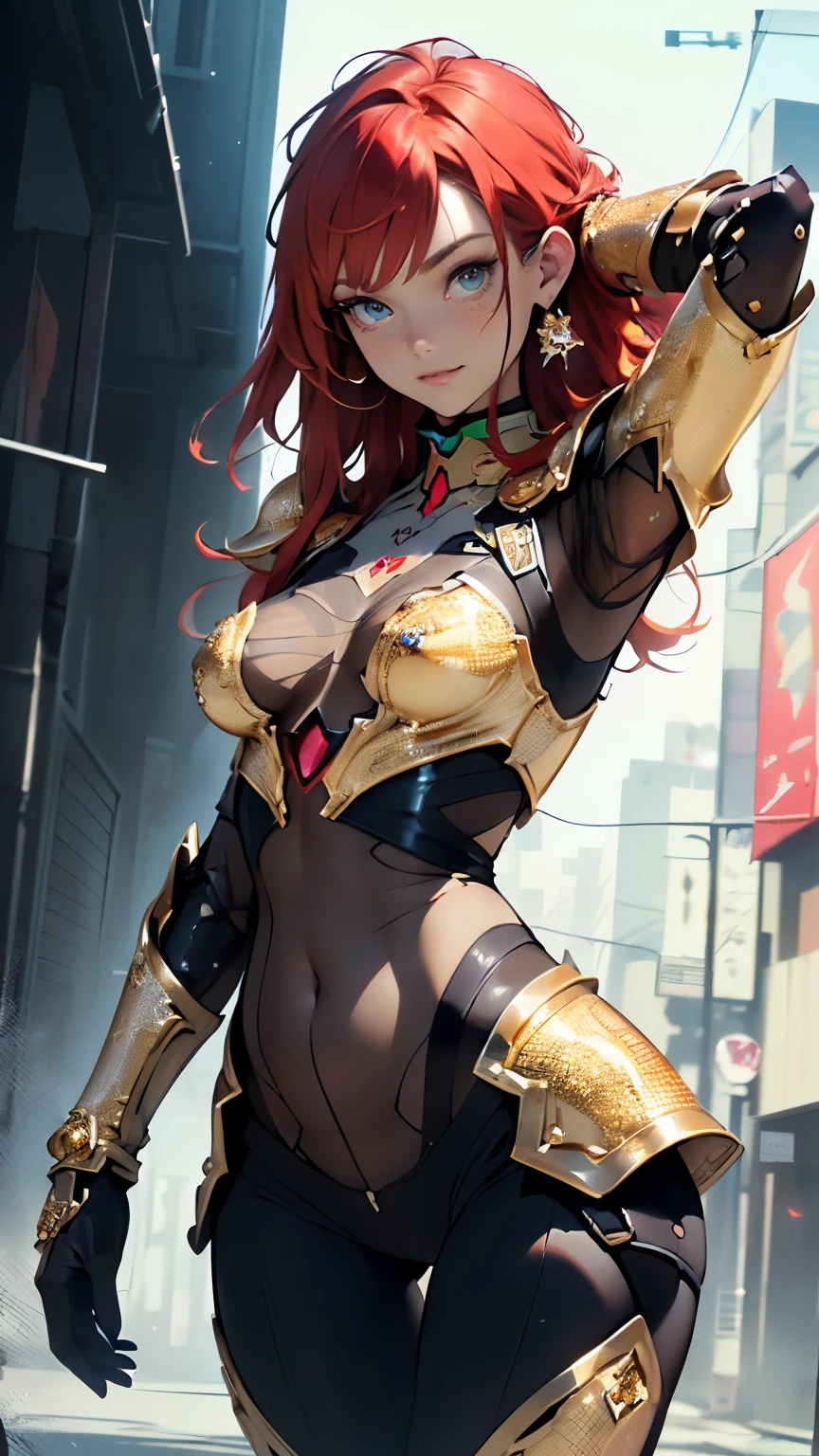 ((Highly accurate drawing in every detail)Extremely precise depiction)[High resolution],(detailed illustrations,とてもfineで緻密な描画,Delicate drawn lines with tempo,Realistic texture expression),[color traced main line],[Shinjuku background at night],(ANIME) (NINJAGirl (beautiful) 15 years old) muscular [slim body] short bob cut,([wasp] Orange Ninja Battle Armor) scarf [Stall] ((Fitting rubber inner) [honeycomb] [edge]) hair ornaments (Dull metallic luster:0.8),gravure [KUNOICHI],[high contrast:0.6],(複雑でbeautiful装飾 [Dense detail]),(きめ細やかでbeautiful肌表現 [transparency]),((Precisely drawn eyes))[完璧な目のdetailed((宝石のようなbeautiful瞳)Iris drawn in precise detail)[clearly drawn pupils]],[eye light[Pinpoint lighting for the eyes]],[長くてbeautiful睫毛],[precisely drawn hair [美しく艷やかな髪のdetailed]],(完璧な手のdetailed [Fingers without breakdown [beautiful nails]]),(perfect anatomy(perfectly balanced proportions))[[full body portrait]],[[Highly constructed design]][ideal color coordination(Accurate simulation of light and material interactions)],([precision detail](detailed,高fine)),[Visual art that tells a story],((highest quality)fine[[High density drawing]])(4K quality).