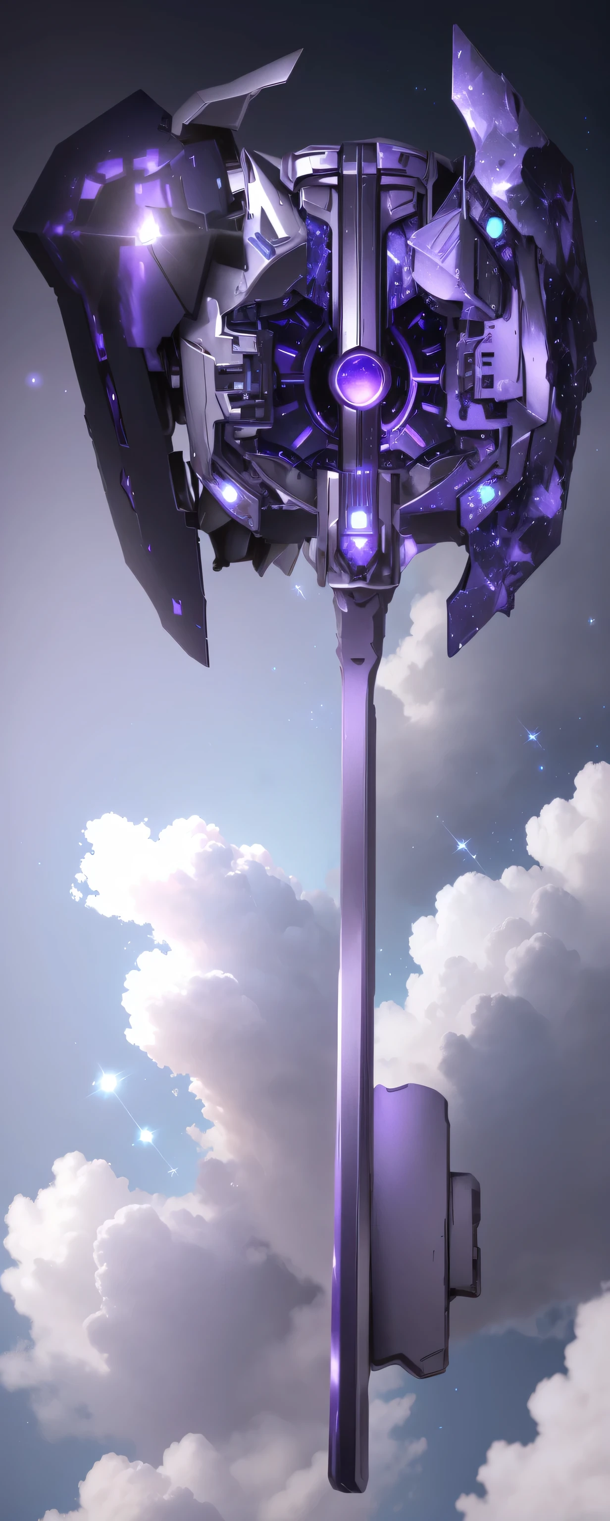 The colors are Starry Blue、purple and some silver and white,and some Starlight Blue and Starlight Purple ,(Guarantee its sense of hierarchy ,Silver is the main color)
