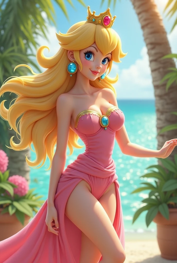 Guinevere name
Yellow dress and blue swim suit inside of the yellow dress, yellow hat with blue ribbon flower, blue sandal and long blonde hair 
Girl in mobile legends bang bang
