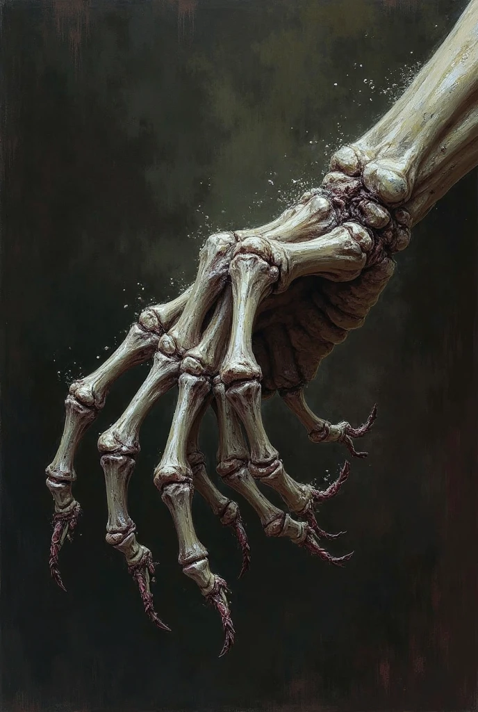 zombie hand, comic style, simple, white and red, bones, horror, (best quality,4k,8k,highres,masterpiece:1.2),ultra-detailed,(realistic,photorealistic,photo-realistic:1.37),HDR,UHD,studio lighting,ultra-fine painting,sharp focus,physically-based rendering,extreme detail description,professional,vivid colors,bokeh,horror,concept art, black thick outlines