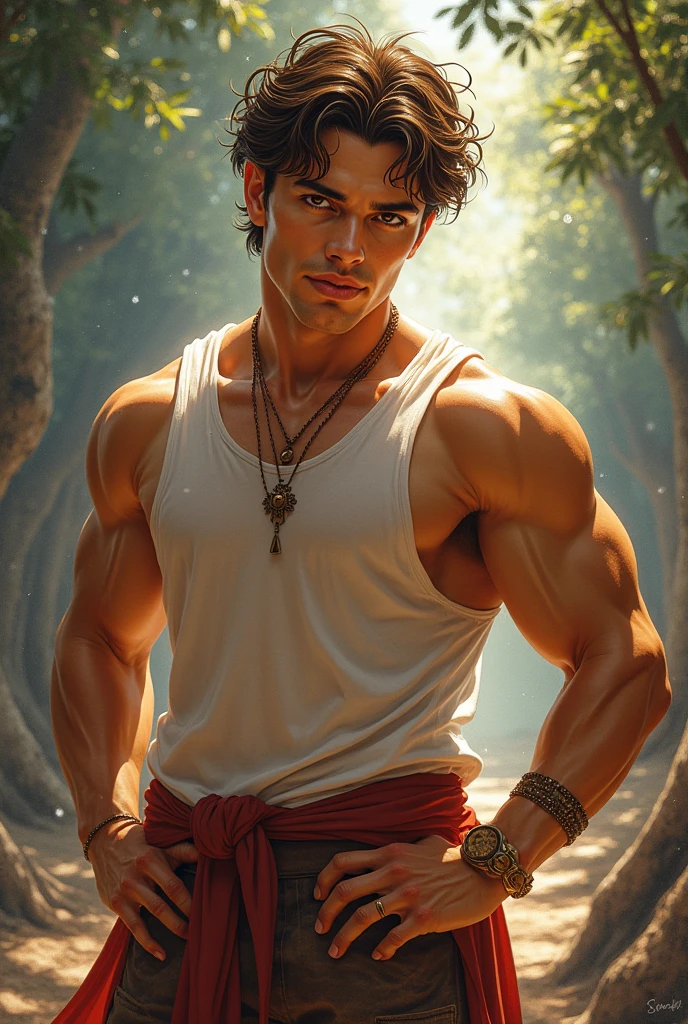handsome biracial white man in tribal wear, high detail, 18 years old, skinny, 8k, mystical, magical, ultra hd, realistic, vivid colors, highly detailed, UHD drawing, pen and ink, perfect composition, beautifully detailed intricate insanely detailed octane rendering trending on artstation, 8k artistic photography, photorealistic concept art, soft natural volumetric cinematic perfect light, huge manly bubble butt, highly detailed and perfect face, realistic hands,