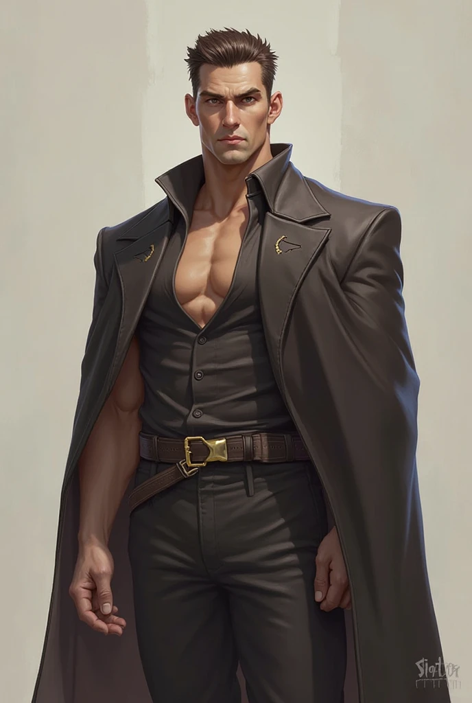 best quality, master piece, full body shot, highly detailed painting by alphonse mucha,
a male topless angles touching his chests, handsome pretty face, pretty eyes, thigh, light on the face, attractive expression, earrings,
fantasy, bara, dramatic pose, whole body, concept art, detailed face,