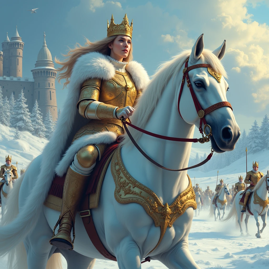 Is an iconic painting of the queen who rules the