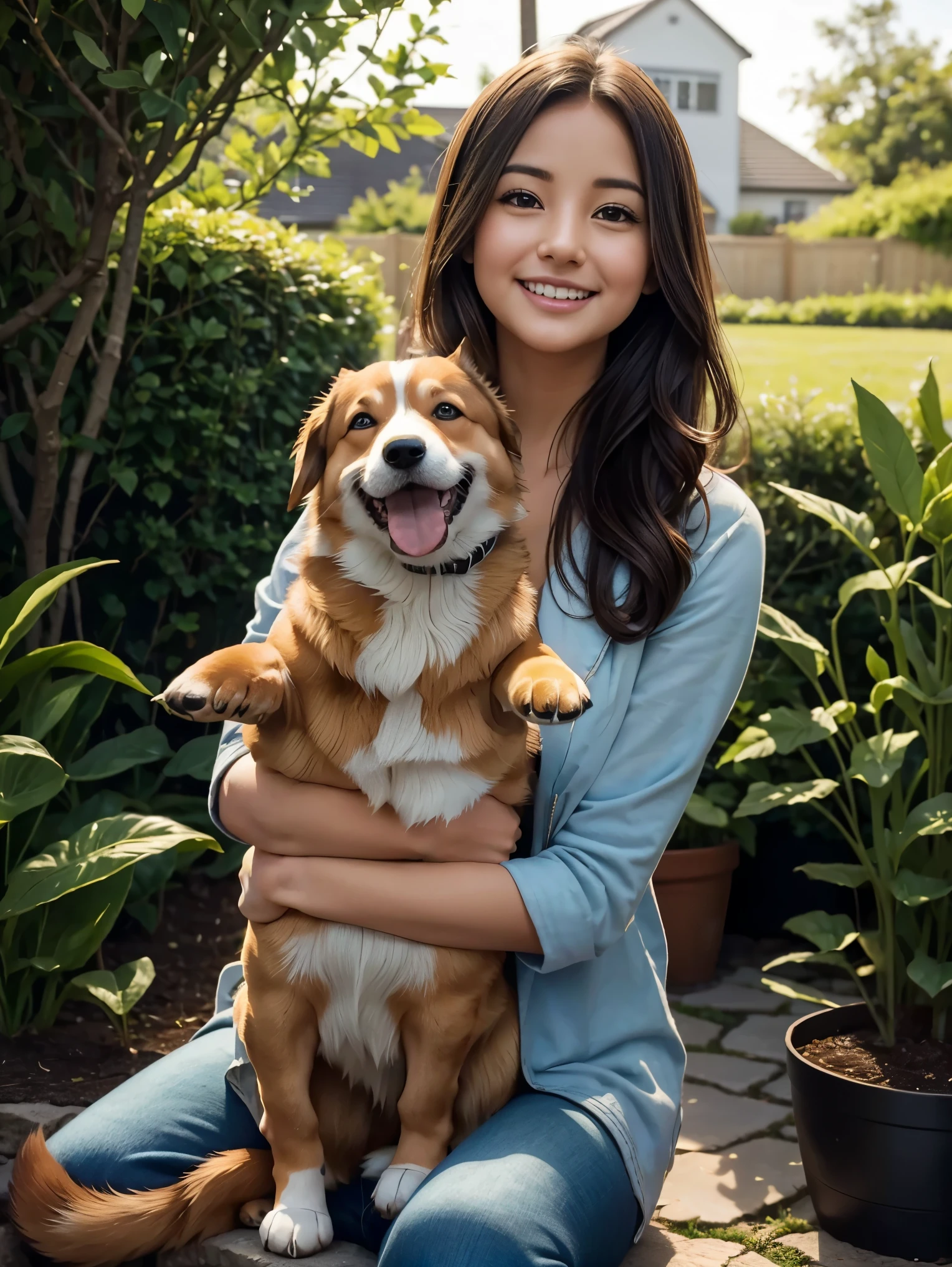 Realistically and accurately depict the left forefoot of a corgi with detailed details、 accurately match color and texture、