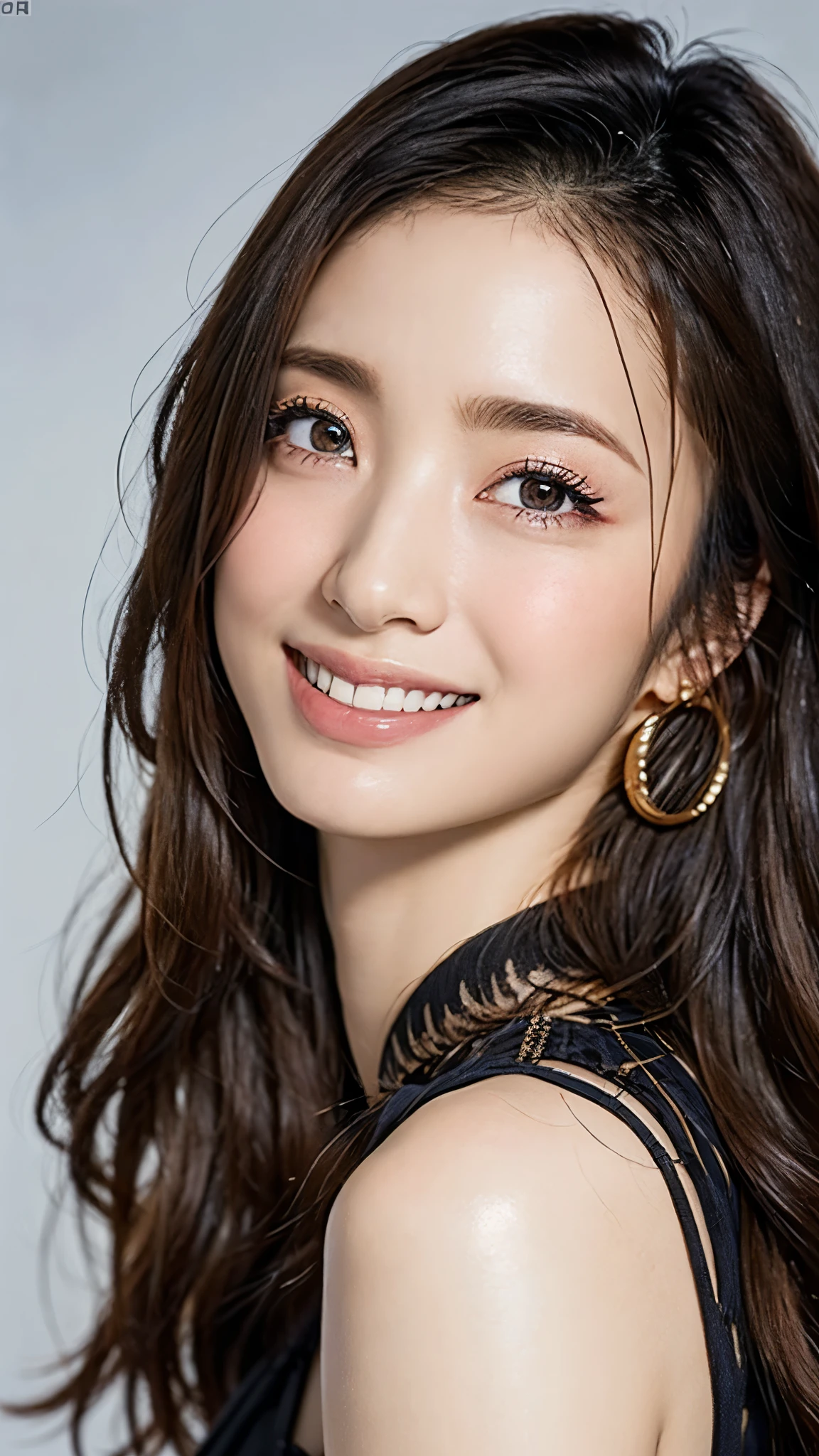 highest quality、Vivid、Beautiful lighting、Natural Lip、Beautiful woman、Large Breasts、((Large Breasts:1.2、Full nudity、Straight Hair、))、Curvy at her best、Smile gently、Sexy pose、Casino Room、Glittering lights、Blur the background、