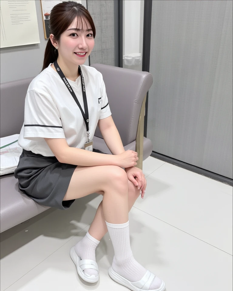 A 28year-old woman in a white nurse uniform sits with her legs apart, Exposing panties. nurse ÉO
H15, Wearing slightly 超リアルな dirty Nike short
white socks, Wearing nurse clothes, nurse, nurse girl, Wear short socks, Sitting in thigh-high socks, Wearing a pink blouse, Stretch your legs and come on, smell my feet,
(Ultra-realistic # Nike 黒のlogo 1 Try on the white socks that come with it : The socks have the # Nike logo on them. :
1.2），.
Asian Eyes Ella. White socks with the Nike logo