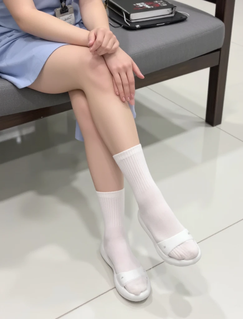 basketball insole but make into into a sock/ sleeve that has lots of cushion that you put over your sock that will give you more cushion in a shoe