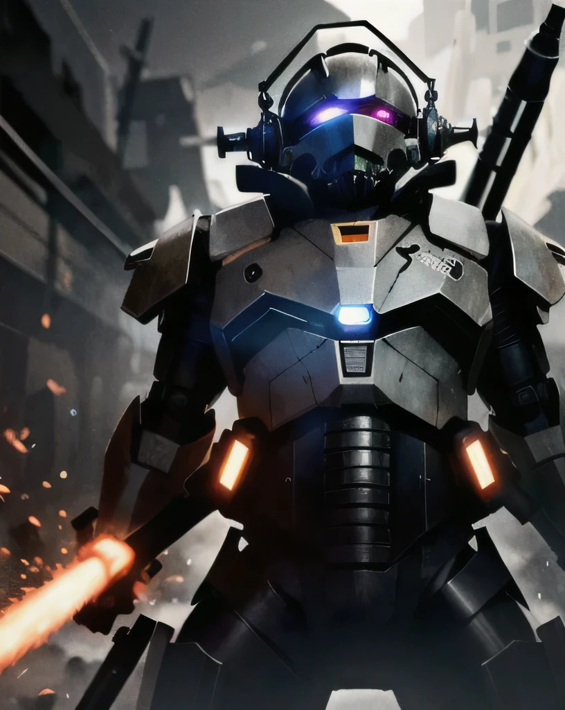best quality,masterpiece,highly detailed,ultra-detailed,
zaku,cyborg,science fiction, holding weapon,up
extremely detailed eyes, fantastic details full face, mouth, trending on artstation, pixiv, cgsociety, hyperdetailed Unreal Engine 4k 8k ultra HD,