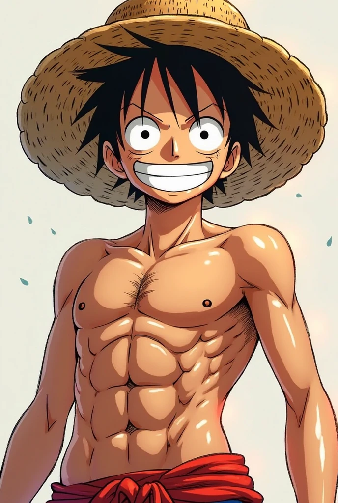 Luffy naked