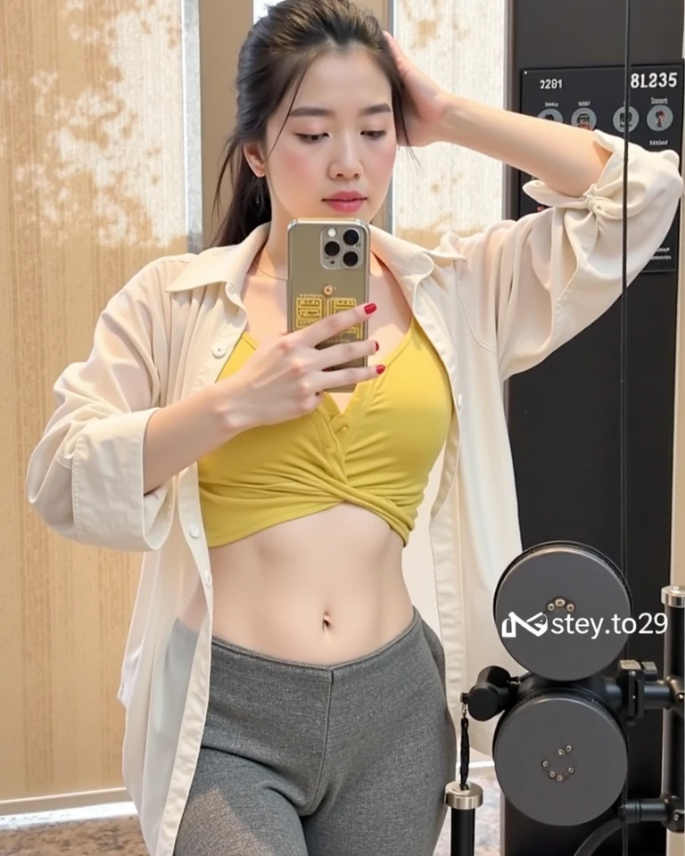 ((Masterpiece, Top image quality, high resolution、alone、skin shiny))(on the table, best quality, actual, super detailed, meticulous, high resolution, 8k wallpaper),huge breasts, Close-up portrait of a beautiful woman, like, smiling, light brown messy hair, Perfect dynamic composition, 美丽meticulous的眼睛, Just like the cover of a fashion magazine, on campus,Gorgeous costumes,hot stamping clothing,One of them is wearing a pink tulle dress,long black hair、8-year-old girl wearing pink bow hairpin sitting on the ground holding balloons,The white buds do not exceed the knees,girl'bedroom,pink girl'Room decoration。