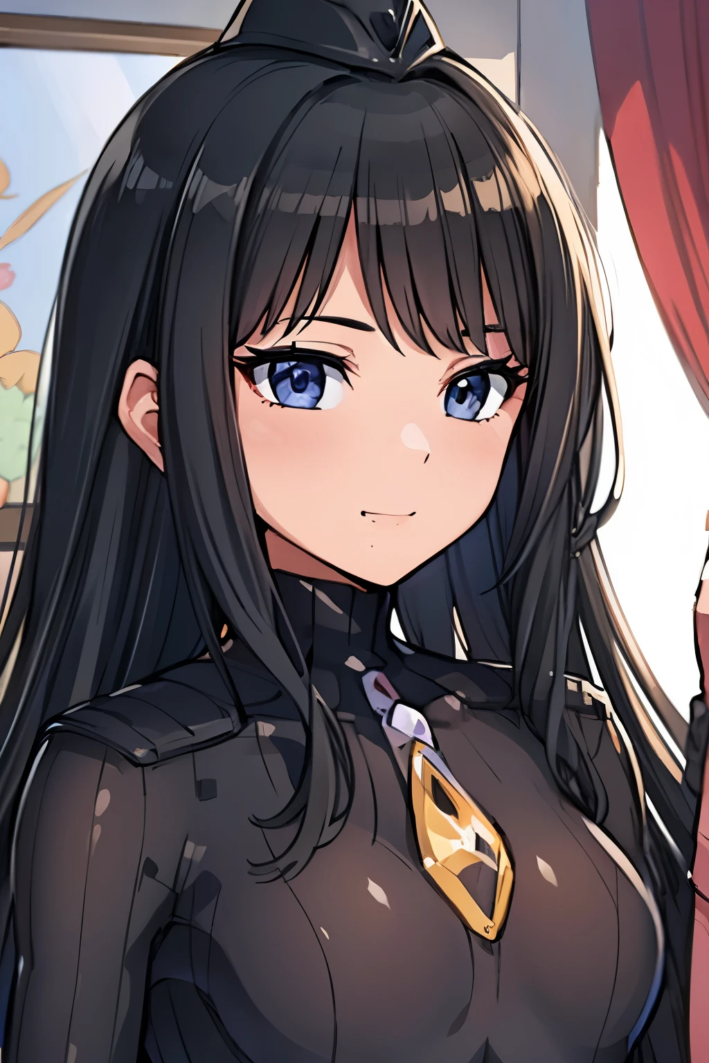 masterpiece, highest quality, (highest quality), (best illustrations), 8k,face close up,on the bed, {{{masterpiece}}}, {{{best quality}}}, {{Super detailed}}, {{very delicate and beautiful}},smile,black DOLLSUIT , DOLLSUIT,{{{best quality}}}, {{Super detailed}}, masterpiece, highest quality, (highest quality), (best illustrations), 8k,{{{masterpiece}}}, {{{best quality}}}, {{Super detailed}}, {{{best quality}}}, {{Super detailed}}, face close up, hiori kazano, long hair