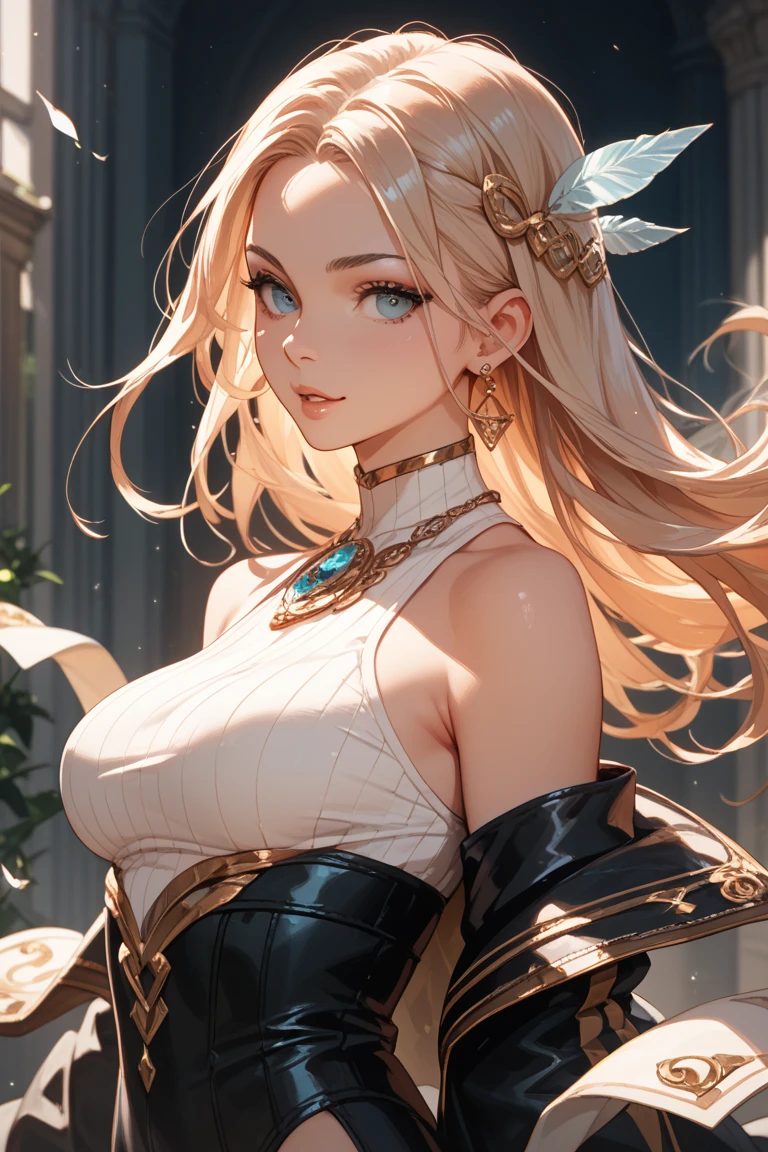 Beautiful female eyes, regular eye shape, beautiful pupils