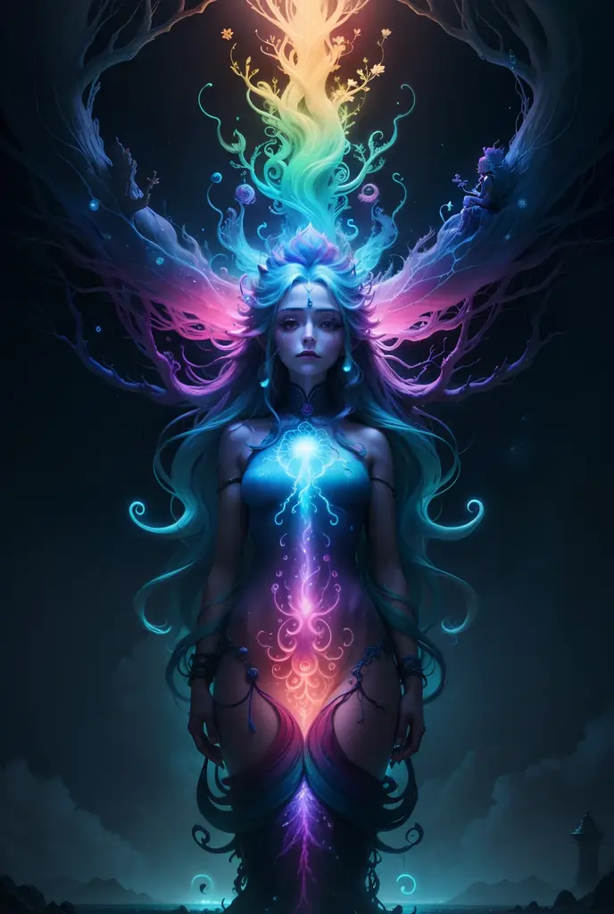 perfection ratio nudity, ethereal being, beauty of golden ratio, life force flowing spirals of light spectrum passing around being, (launching entity up into another dimension's reality). epic photorealistic, high definition masterpiece