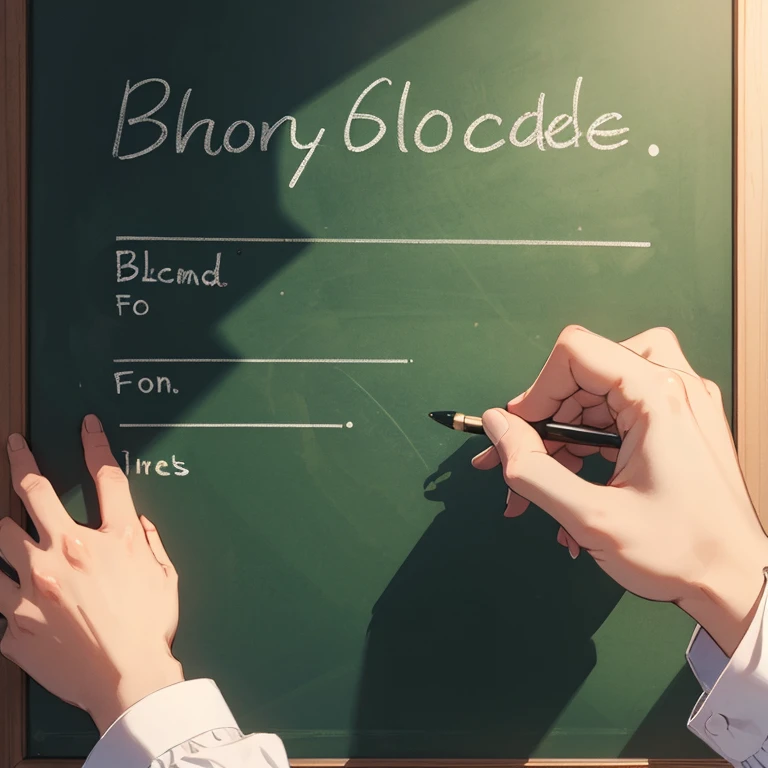 Doodles on the Blackboard