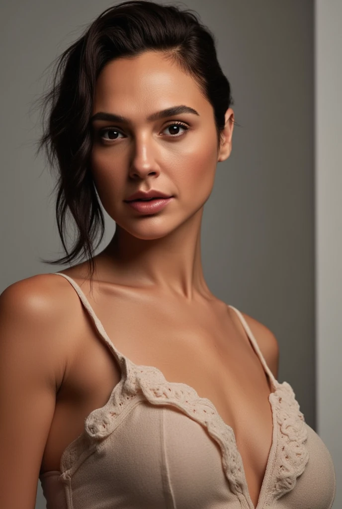 Absurd resolution, high resolution, (masterpiece: 1.4), hyper-detail, hyper-realistic, beautiful araffed woman in sexy lingerie, angry, happy, night, light portrait, Instagram model, cleavage, beautiful latin face, beautiful body and face, beautiful woman, beautiful and detailed body and face, beautiful face and figure, natural makeup, photorealistic, RAW, skin texture, film grain, best shadow, 55mm, ultra HD, film grain