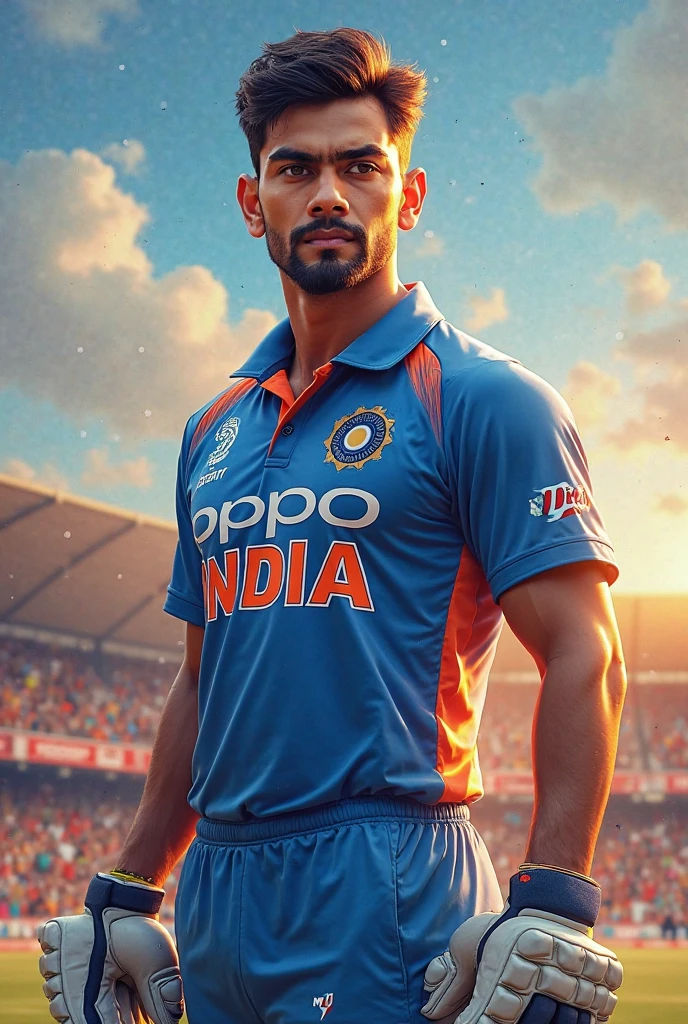Ms dhoni wearing t20 world cup jersey 2024