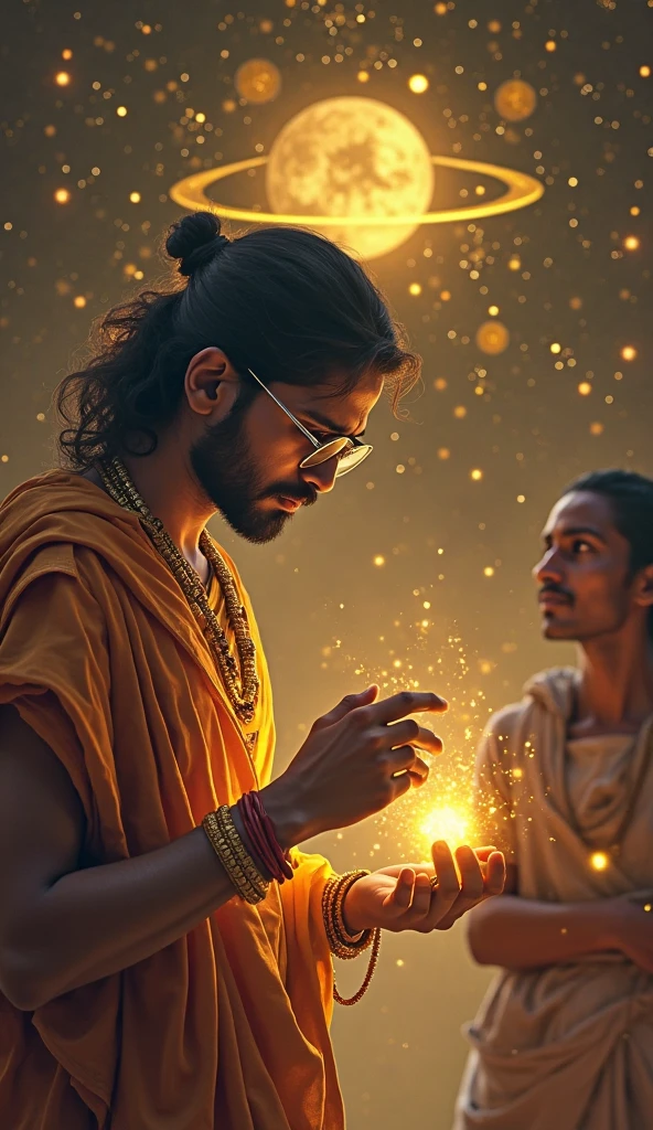 One day, a big fair was held in the village. Deepak went to the fair and saw a magical stone there. This stone had the power to fulfill any wish, but there was a condition: he had to pass a difficult test to get it. Deepak thought, ‘I don’t need this stone, why should I work hard?’**